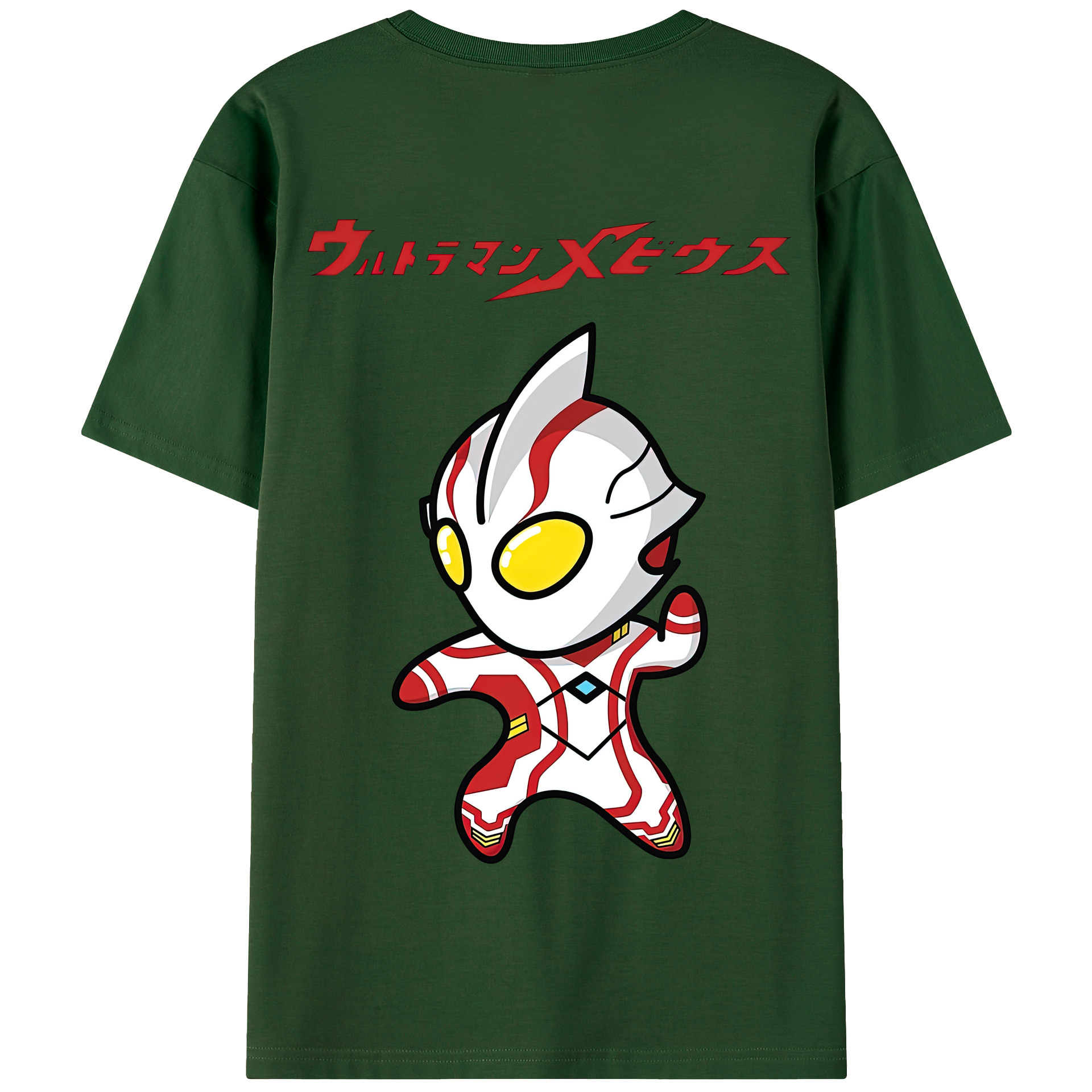 （画像用） ウルトラマン Ultraman 綿100％半袖Tシャツ（背面プリント）